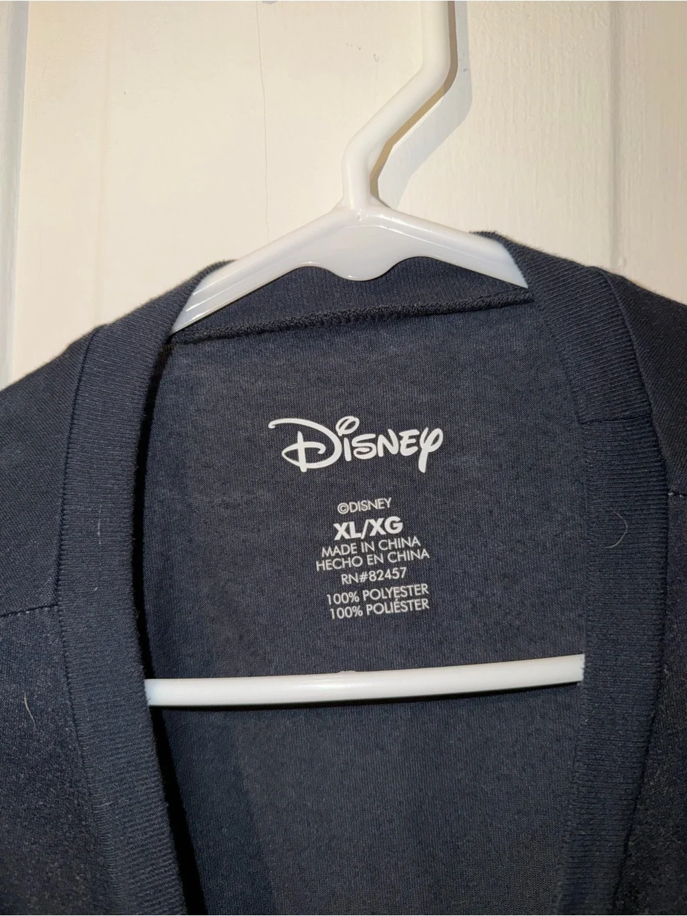 Disney pajama set with Black Long-Sleeve Tee with Multicolor Sally Graphic